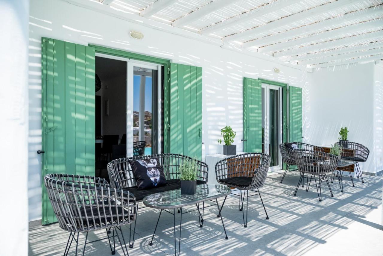 Dioni Villa Mykonos 帕瑞加 外观 照片